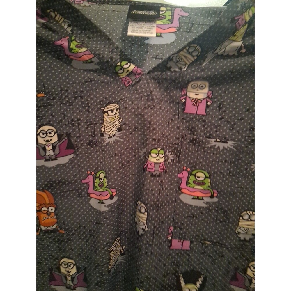 Tooniforms Minions Size Large Scrubs Brand New P12